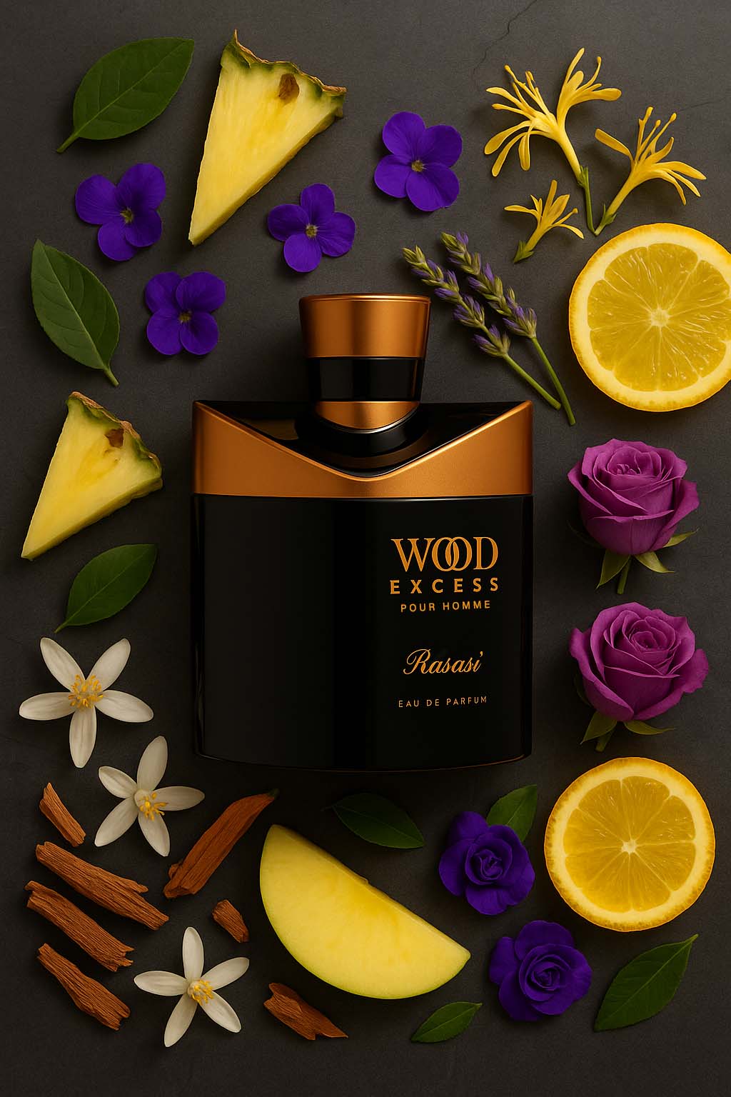 RASASI - Wood Excess 100ml Eau De Parfum - For Him