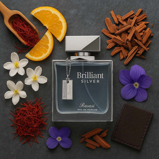 RASASI - Brilliant Silver 100ml Eau De Parfum - Unisex