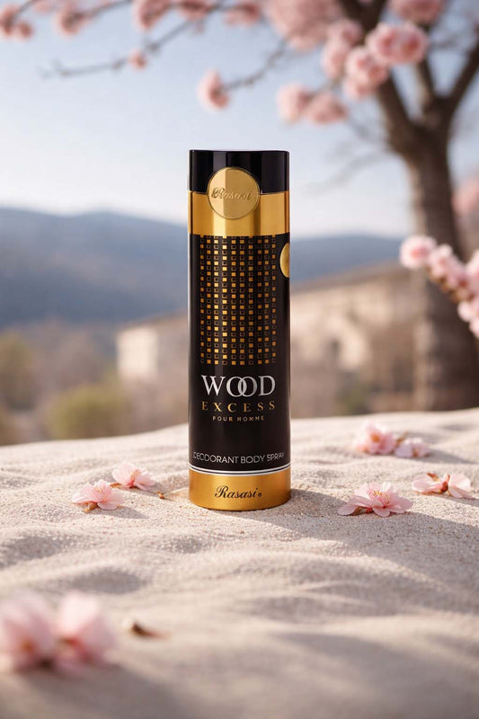 Rasasi – Deo Woody XS Men 200ml Body Spray – For Him