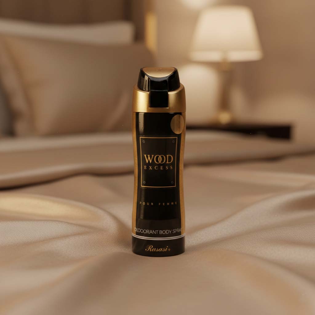 Rasasi – Deo Wood Excess Women 200ml Body Spray – For Her