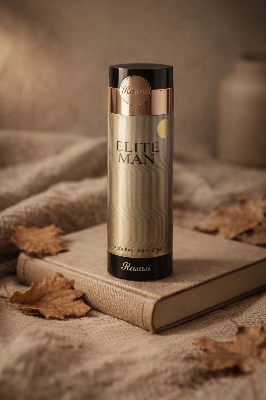 Rasasi – Deo Elite Men 200ml Body Spray – For Him