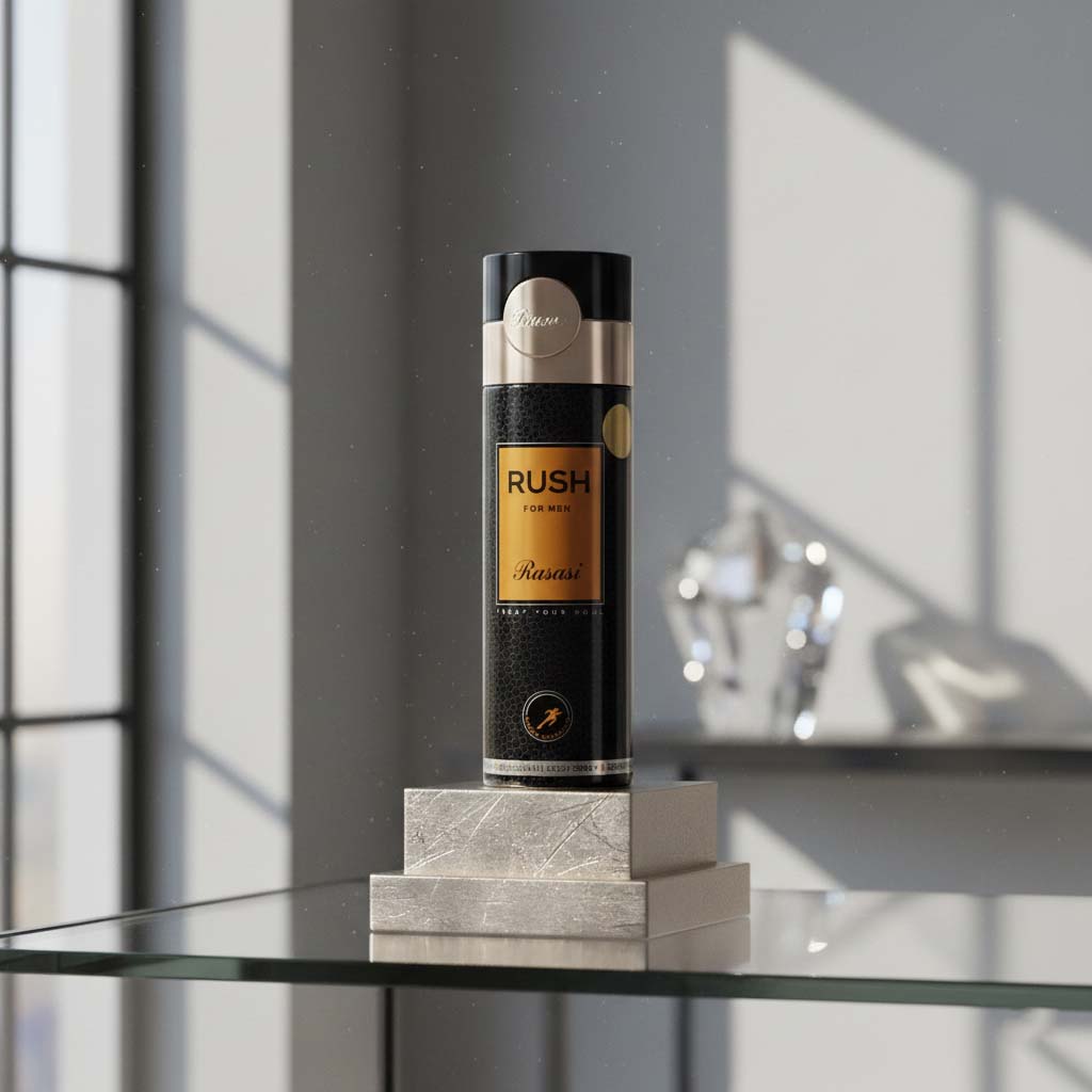 Rasasi – Deo Sports Rush 200ml Body Spray – For Him