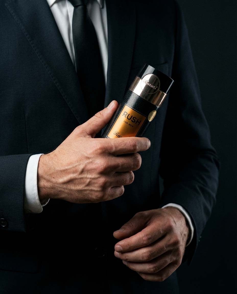 Rasasi – Deo Sports Rush 200ml Body Spray – For Him